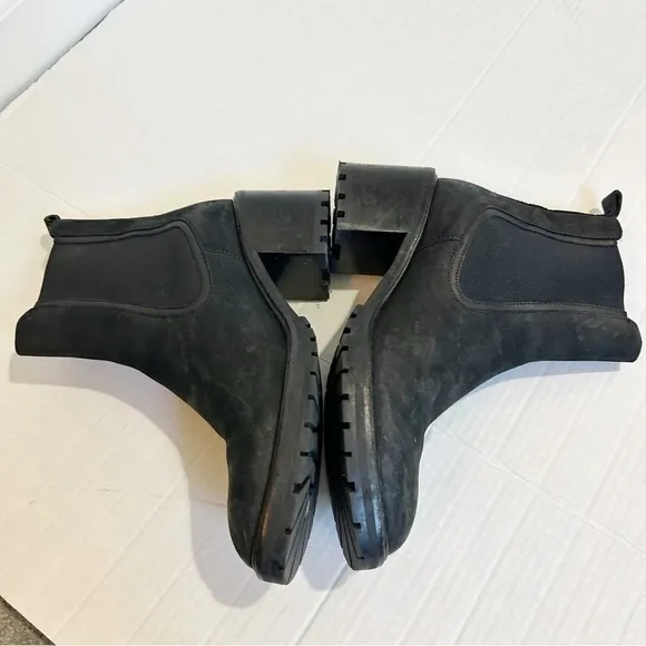 Thursday Boot Company Knockout Chelsea Boots Size 8.5 Matte Black Heeled