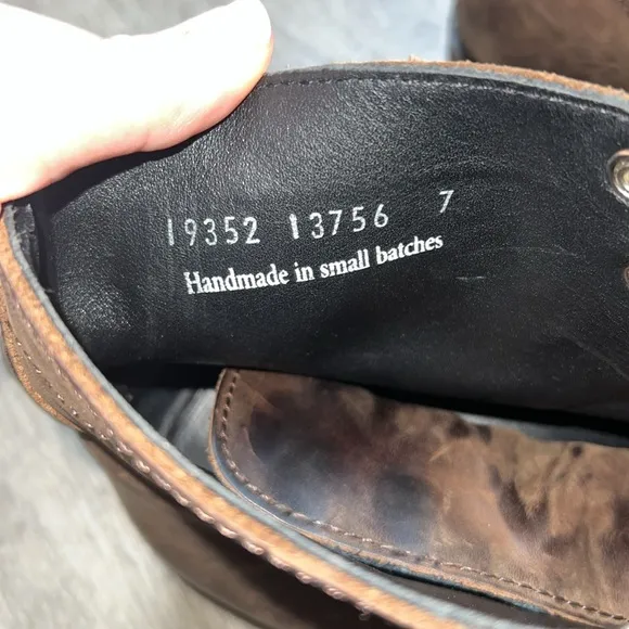 Thursday Boot Company President Lace Up Boots Brown Leather