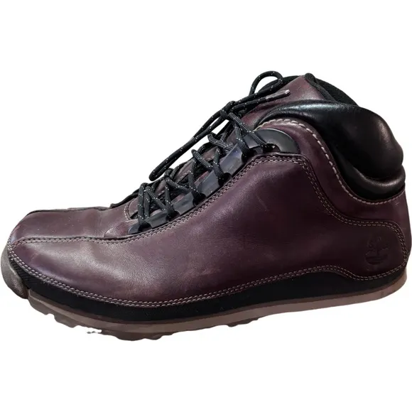 Timberland ACT 85174 7626 Men's Brown Leather Boots Size 9.5 M EUC