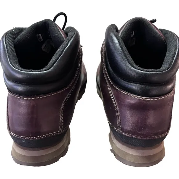 Timberland ACT 85174 7626 Men's Brown Leather Boots Size 9.5 M EUC