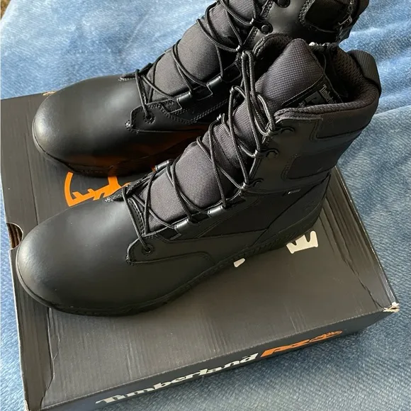 Timberland Black Tactical Boots