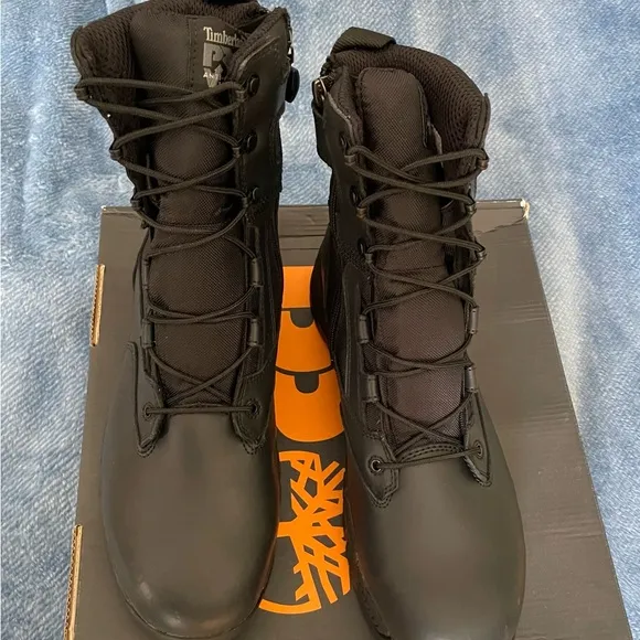 Timberland Black Tactical Boots