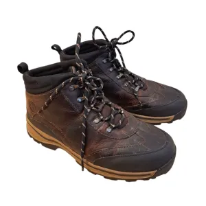 Timberland Brown Leather Lace Up Backroads Hiker Grunge Outdoor Boots Size 6.5