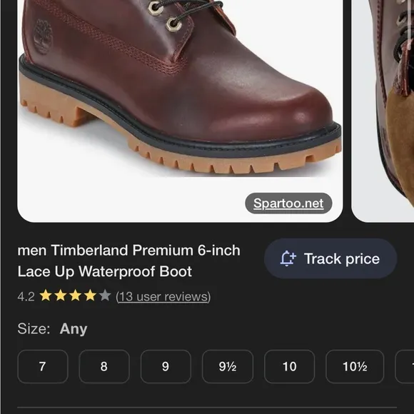Timberland Brown Tan High-Top Boots Durable Leather