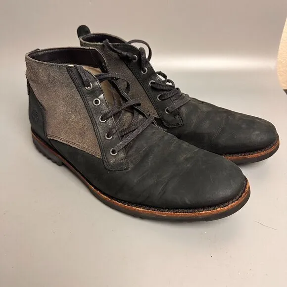 Timberland Herren Kendrick Stiefel chukka‎ boots shoes mens size 10.5 black gray