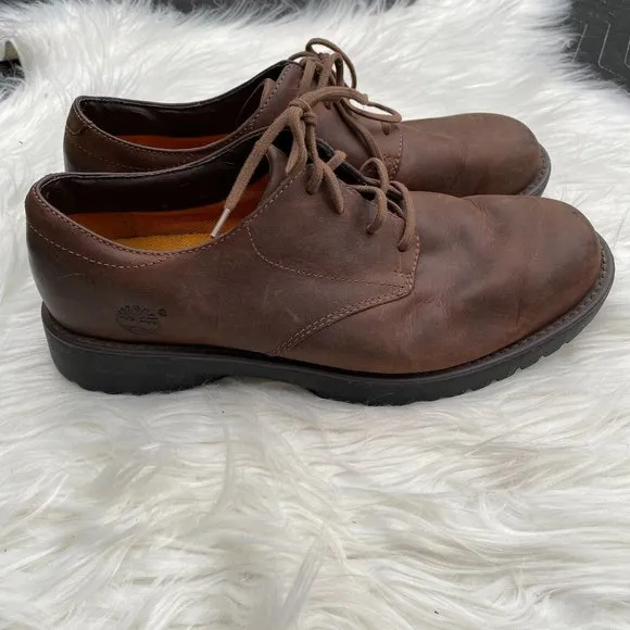 Timberland Leather Lace Up Comfort Oxford Shoes