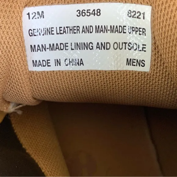 Timberland Men's Tan Leather Rugged Street II Chukka Boots Size 12M