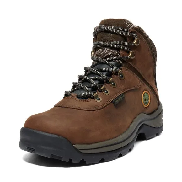 TIMBERLAND MEN'S WHITE LEDGE MID WATERPROOF HIKING BOOT, MEDIUM BROWN, 10