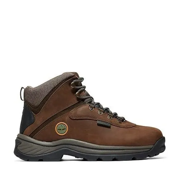 TIMBERLAND MEN'S WHITE LEDGE MID WATERPROOF HIKING BOOT, MEDIUM BROWN, 10