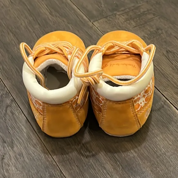 Timberland Naughty Skull crib booties boots hat shoes baby Size 3 infant 9mo-1yr