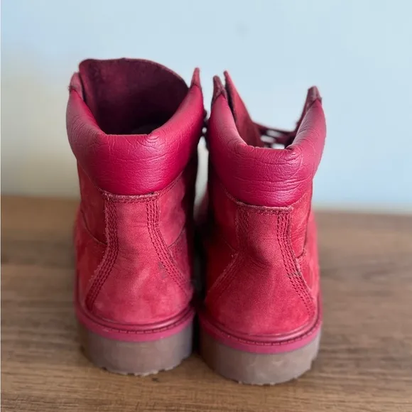 Timberland Premium 6&quot; Waterproof boots Pink  Size Girls 3