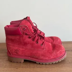 Timberland Premium 6&quot; Waterproof boots Pink  Size Girls 3