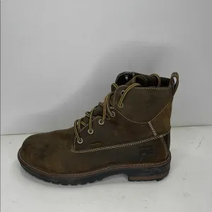 Timberland Pro Brown Rugged Boots with Waterproof Design