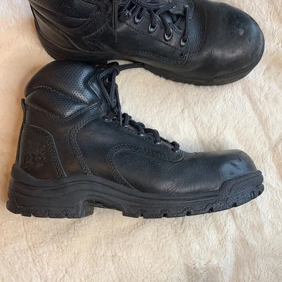 Timberland PRO® Women's 6 TiTAN Safety Boots Black Style #72399 Size 7.5