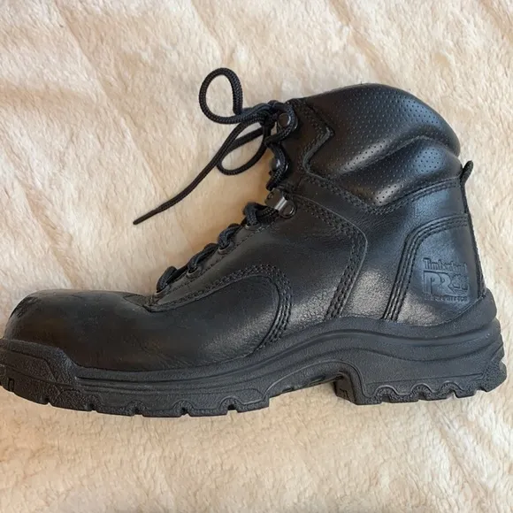 Timberland PRO® Women's 6 TiTAN Safety Boots Black Style #72399 Size 7.5