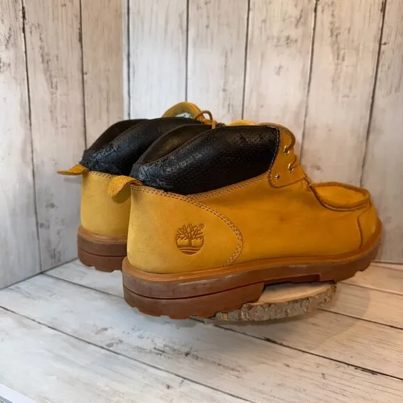 Timberland Rugged Street Men Size 13 W Moc Toe Chukka Boot