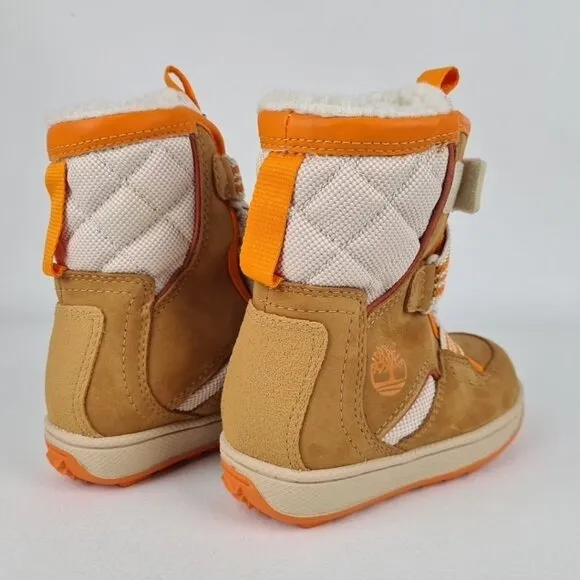 Timberland Snows Tomper Extreme Toddlers Boots Shoes Wheat Leather