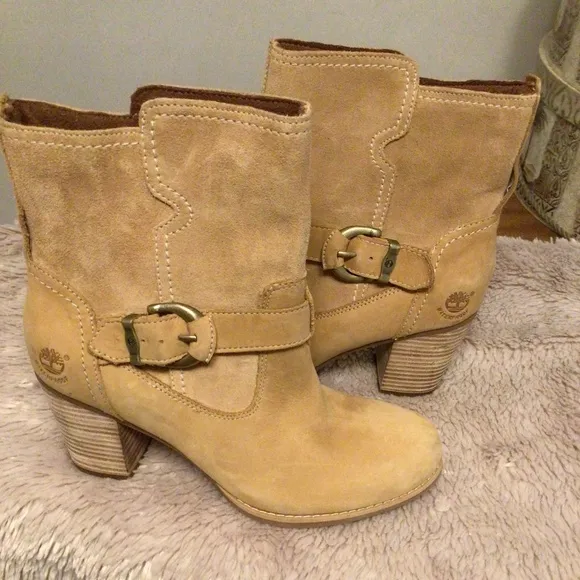 Timberland Suede Ankle Boot SZ 8