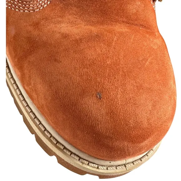 TIMBERLAND Waterproof Chestnut Brown Leather Gorpcore Style Boots Men’s 6.0