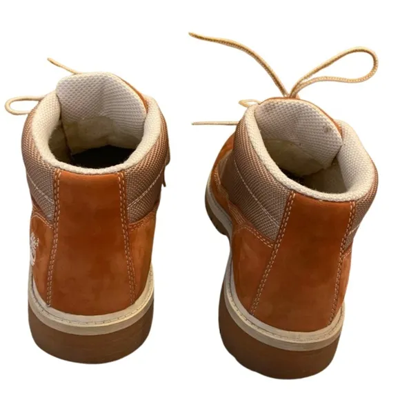 TIMBERLAND Waterproof Chestnut Brown Leather Gorpcore Style Boots Men’s 6.0