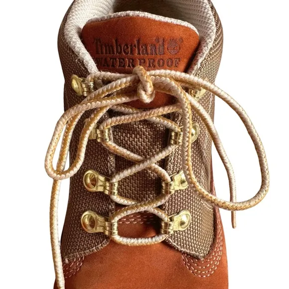 TIMBERLAND Waterproof Chestnut Brown Leather Gorpcore Style Boots Men’s 6.0
