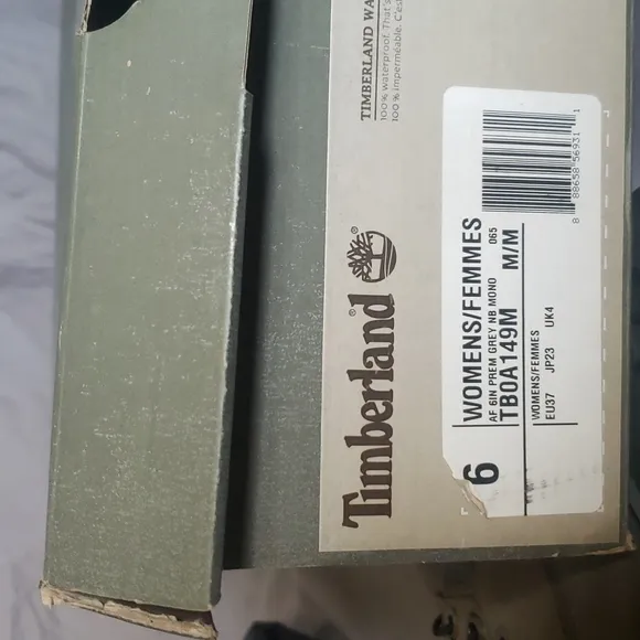 Timberland Womens Black &amp; Grey boots