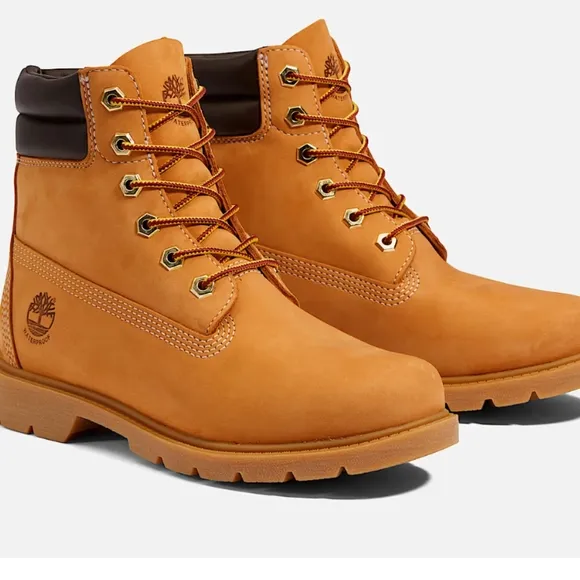 Timberland Women's' Tan Linden woods 6 Inch Lace  Boots, Nwt
