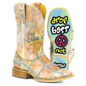 Tin Haul Western Boots - Multicolor