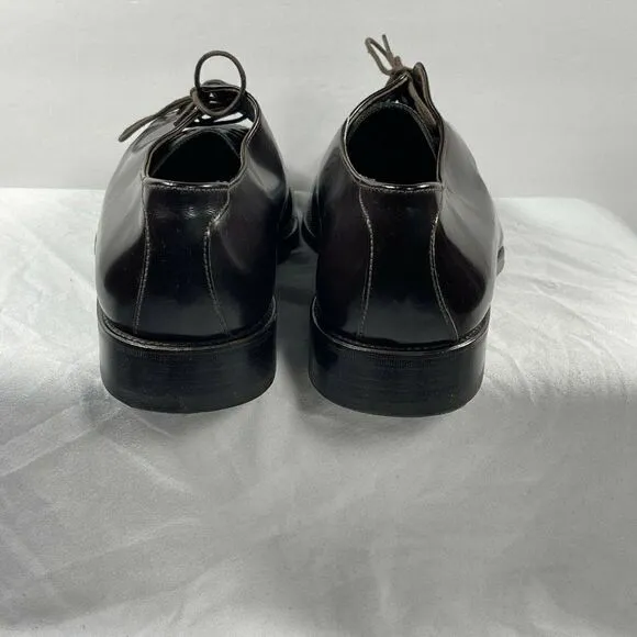 To Boot New York Adam Derrick Mens Brown Leather Oxford Dress Shoes 3221 Size 13