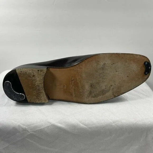 To Boot New York Adam Derrick Mens Brown Leather Oxford Dress Shoes 3221 Size 13