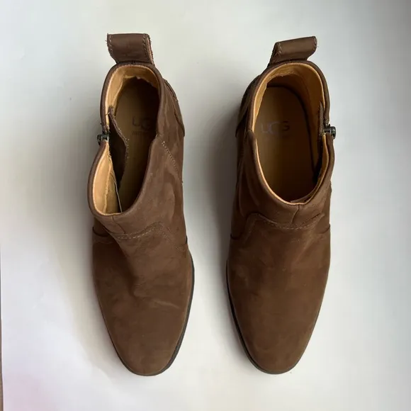 UGG Ankle Boots- Aureo II Suede Brown