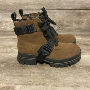UGG | Ashton Lace Up Combat Boots in Brown Size 7.5