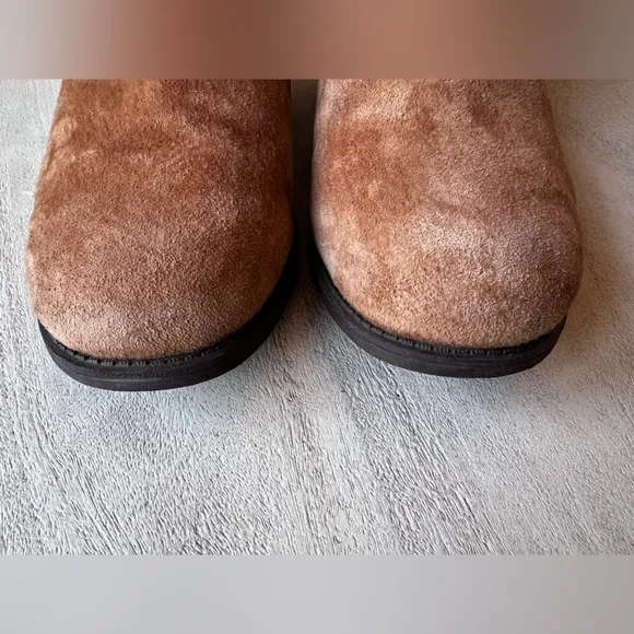 UGG Australia‎ Blayre II Suede Shearling Boots in Chestnut Women’s Size 7
