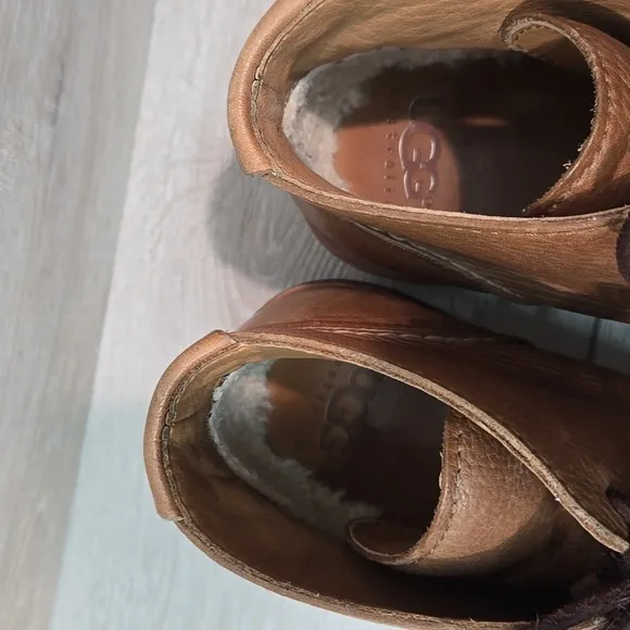 Ugg Australia Mens 5632 Ankle Leather Boots shoes sz 10