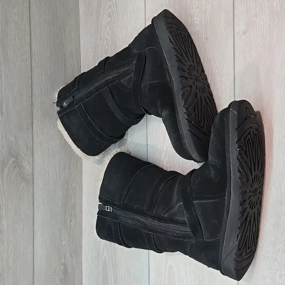 Ugg Australia Women Maddi Leather 1001520 Sheepskin Boots shoes sz 5
