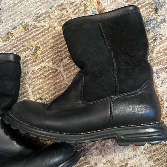 UGG Black Ankle Boots