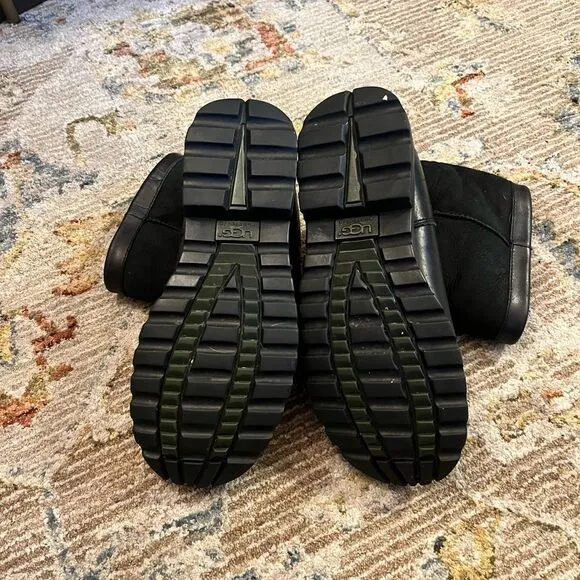 UGG Black Ankle Boots
