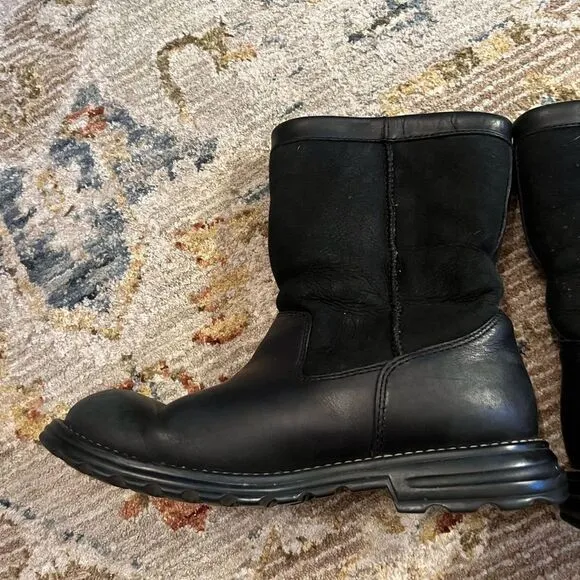 UGG Black Ankle Boots