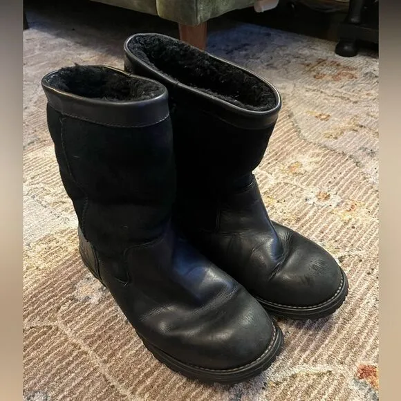 UGG Black Ankle Boots
