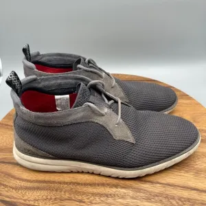 UGG Boots Mens Size 11 Gray Union Chukka HyperWeave Chukka Shoes Sneakers Ankle
