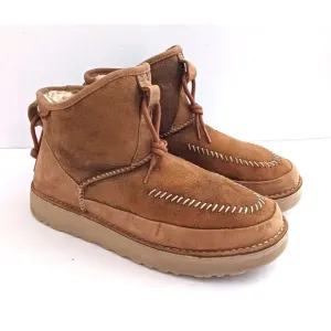UGG Campfire Crafted Regenerate Boot Goat Suede Sheepskin Lined EU 42 Mens 9
