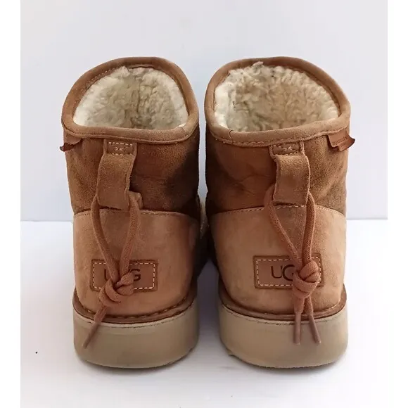 UGG Campfire Crafted Regenerate Boot Goat Suede Sheepskin Lined EU 42 Mens 9