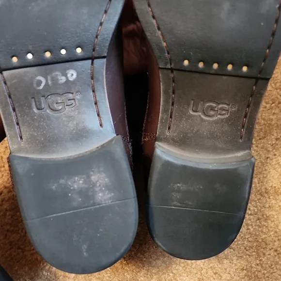 UGG Damien Leather Tall Boots