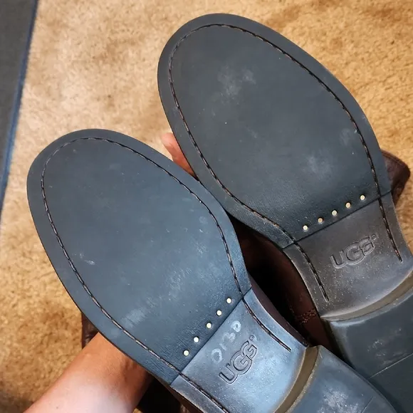 UGG Damien Leather Tall Boots
