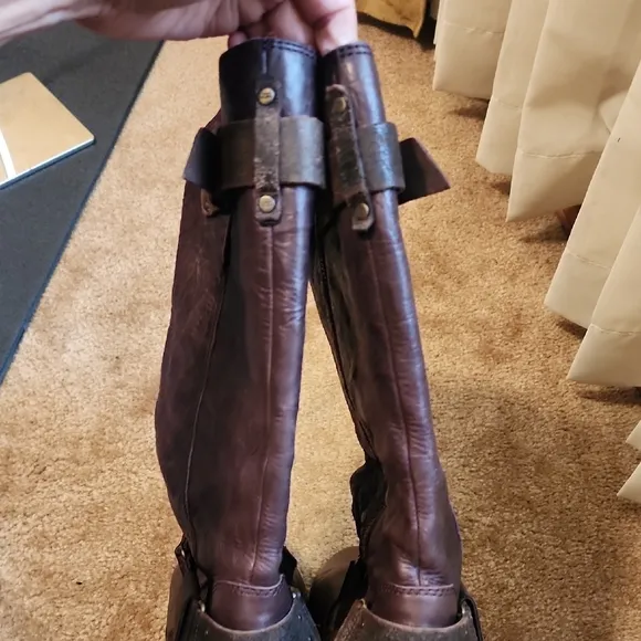 UGG Damien Leather Tall Boots