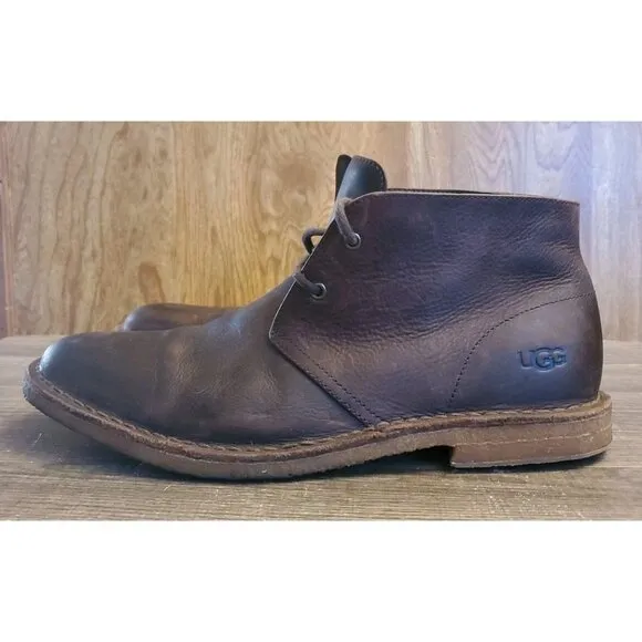 UGG Groveland Chukka Ankle Boots Mens Size 10 Brown