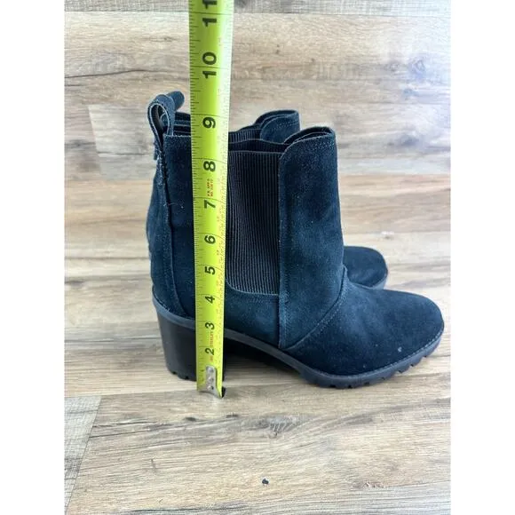 UGG Hazel Women's Waterproof Chelsea Ankle Boots Black Size 10 lightly u…