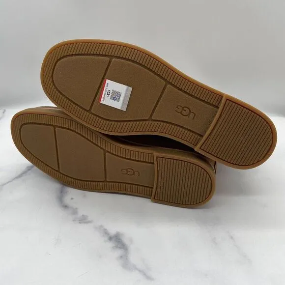 UGG Josefene Tan Suede Ankle Boots Womens Sz 7.5 Distressed Buckle Gorpcore