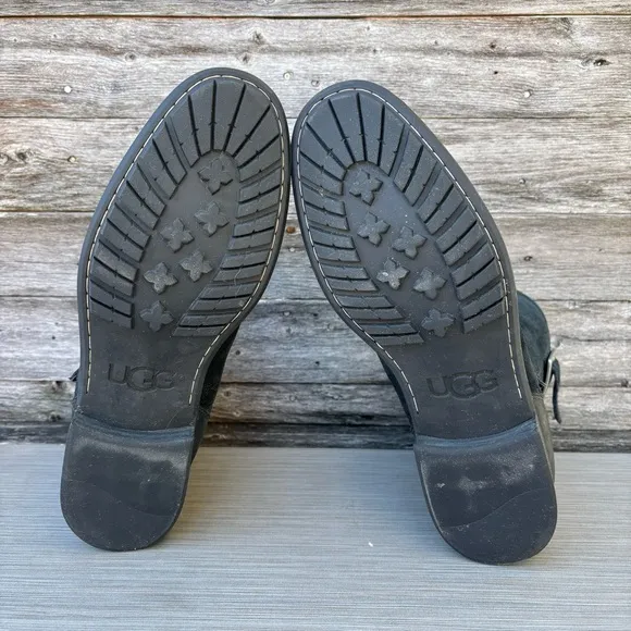 UGG LANCING BUCKLE BOOTS