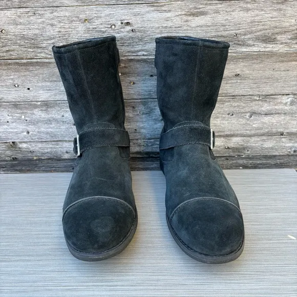 UGG LANCING BUCKLE BOOTS